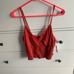 red tank top